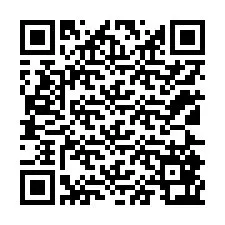 Codice QR per il numero di telefono +12125863601