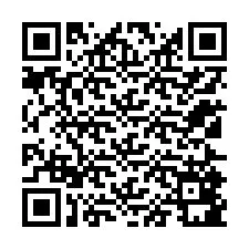 Código QR para número de teléfono +12125881613