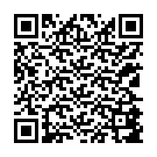 Código QR para número de teléfono +12125887060