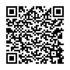 QR Code สำหรับหมายเลขโทรศัพท์ +12125889256