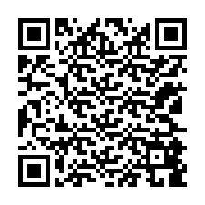 Código QR para número de telefone +12125889435