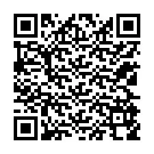 QR-koodi puhelinnumerolle +12125958623