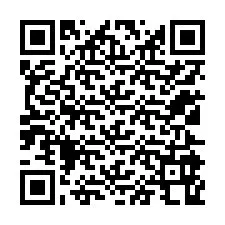 Código QR para número de telefone +12125968853