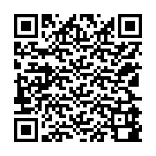 Código QR para número de teléfono +12125980024