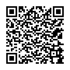 QR код за телефонен номер +12125984007