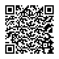 QR-код для номера телефона +12125984325