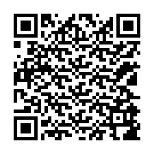 QR-koodi puhelinnumerolle +12125986171