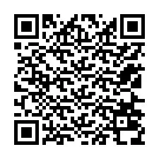 Código QR para número de teléfono +12126038707