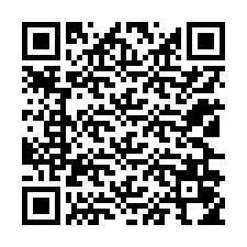 Código QR para número de telefone +12126054533