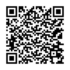 Código QR para número de teléfono +12126074385