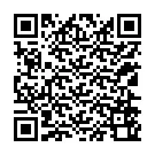 Código QR para número de teléfono +12126560950