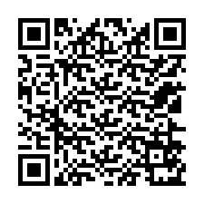 Código QR para número de telefone +12126571447