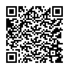 QR-код для номера телефона +12126586358