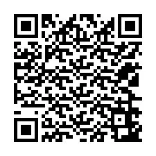 Código QR para número de teléfono +12126643433