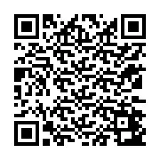 QR-Code für Telefonnummer +12132443442