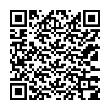 QR-koodi puhelinnumerolle +12133304035