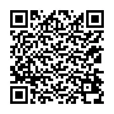 QR код за телефонен номер +12134438452