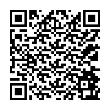 Kode QR untuk nomor Telepon +12134863729