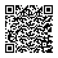 QR-koodi puhelinnumerolle +12136707432