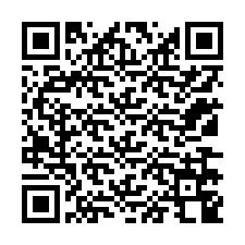 Codice QR per il numero di telefono +12136748485