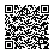 QR kód a telefonszámhoz +12142004442