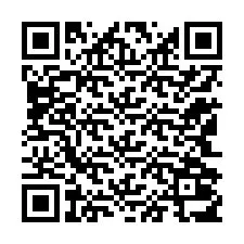 Codice QR per il numero di telefono +12142017366