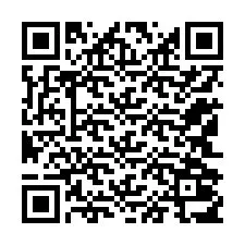 Código QR para número de teléfono +12142017373