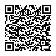 QR Code สำหรับหมายเลขโทรศัพท์ +12142037422