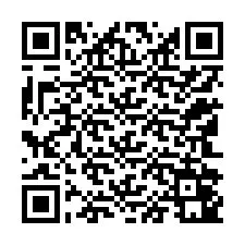 Código QR para número de telefone +12142041458