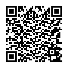 QR-koodi puhelinnumerolle +12142043945