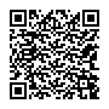 QR-код для номера телефона +12142049407