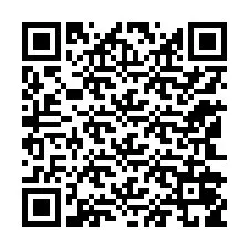 Codice QR per il numero di telefono +12142059856