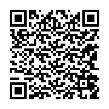 QR-koodi puhelinnumerolle +12142059862