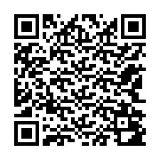 Código QR para número de telefone +12142082527