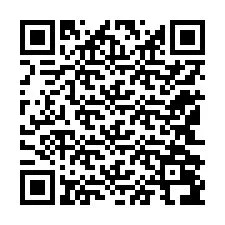 Kode QR untuk nomor Telepon +12142096376