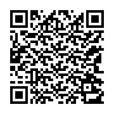 QR-koodi puhelinnumerolle +12142213744