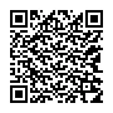 QR-koodi puhelinnumerolle +12142214028