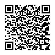 QR-koodi puhelinnumerolle +12142218830