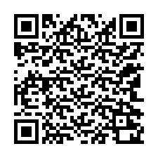 QR-code voor telefoonnummer +12142220218