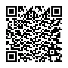 Codice QR per il numero di telefono +12142224538