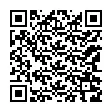 Código QR para número de telefone +12142226541