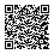 Código QR para número de teléfono +12142226544