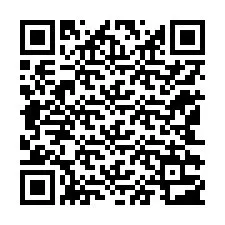 Código QR para número de teléfono +12142303492