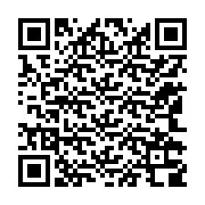 Código QR para número de teléfono +12142308906