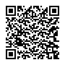 Código QR para número de teléfono +12142349302