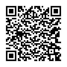 Código QR para número de teléfono +12142349303