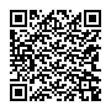 QR-koodi puhelinnumerolle +12142349306