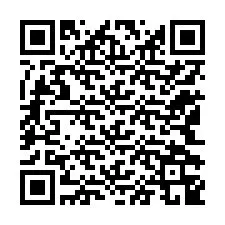 QR-koodi puhelinnumerolle +12142349326