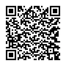 Código QR para número de telefone +12142349332