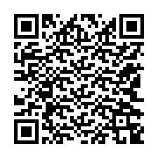 Código QR para número de teléfono +12142349336